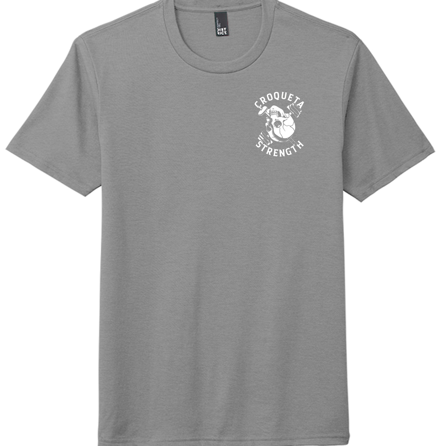 Heathered Grey - DM130 - FRONT